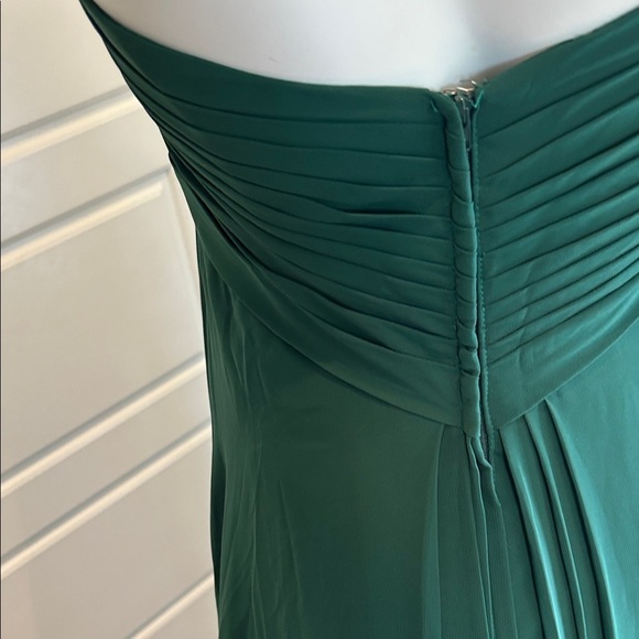 Allure Bridals Strapless Emerald Gown #1221 - Picture 6 of 9